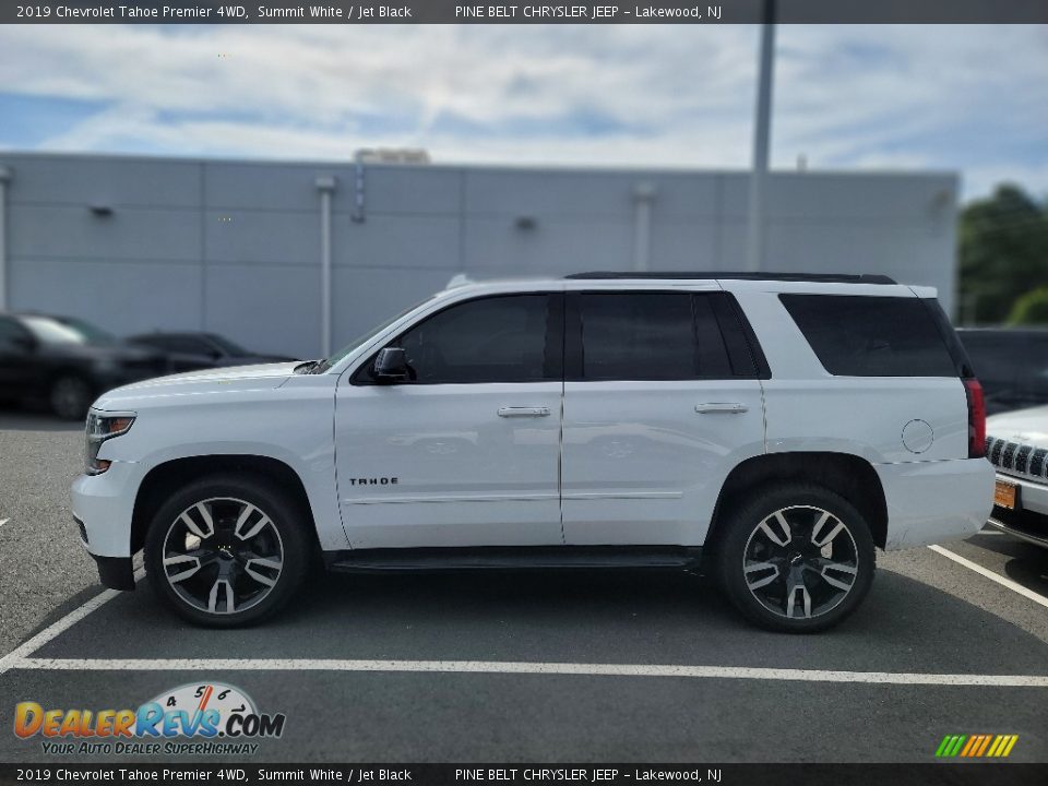 2019 Chevrolet Tahoe Premier 4WD Summit White / Jet Black Photo #8