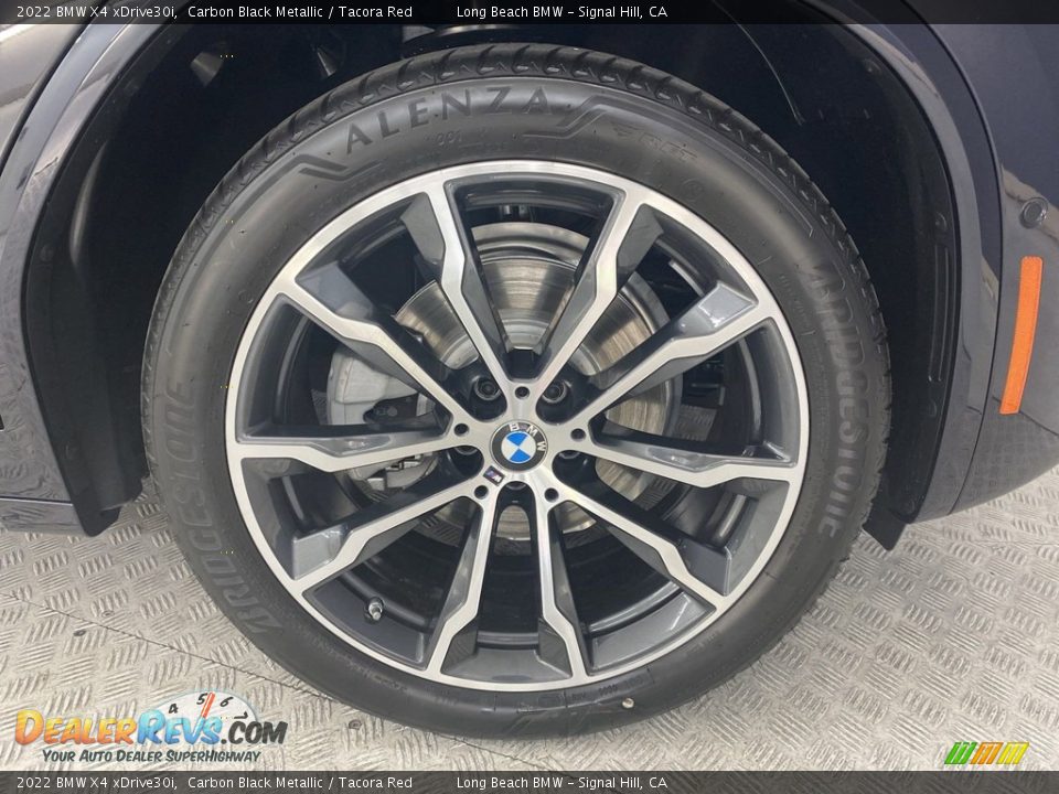 2022 BMW X4 xDrive30i Carbon Black Metallic / Tacora Red Photo #3