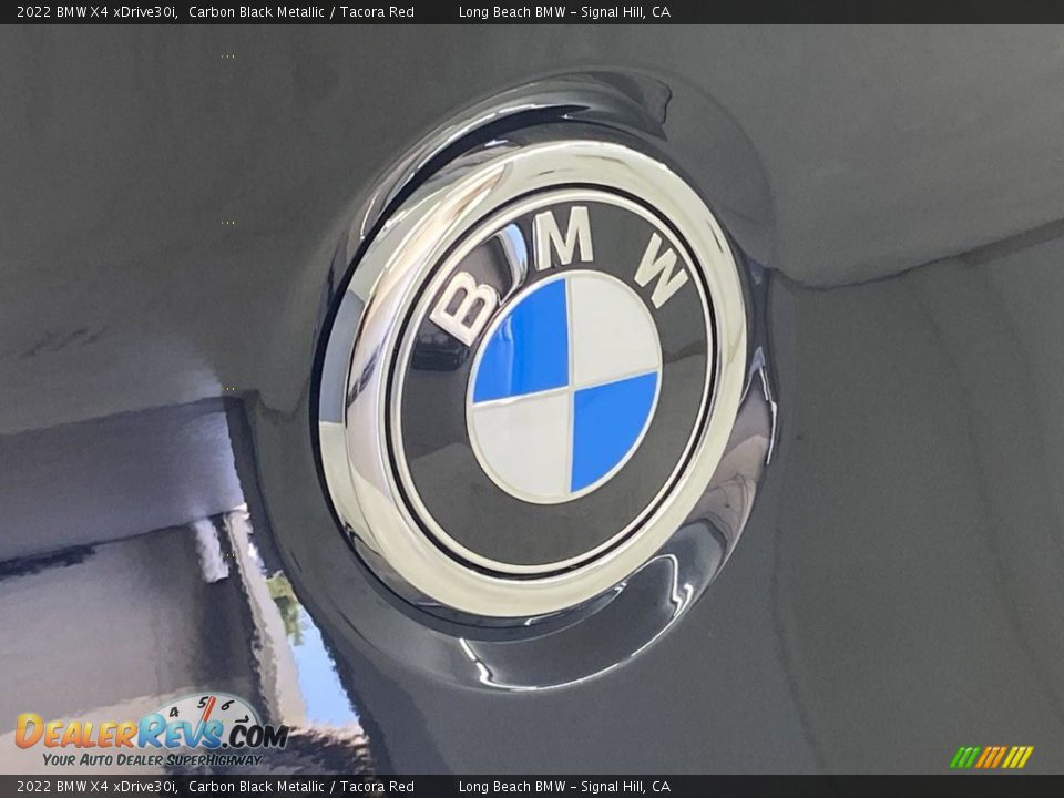 2022 BMW X4 xDrive30i Carbon Black Metallic / Tacora Red Photo #7