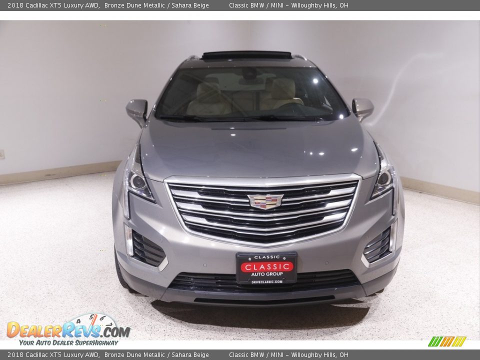 2018 Cadillac XT5 Luxury AWD Bronze Dune Metallic / Sahara Beige Photo #2