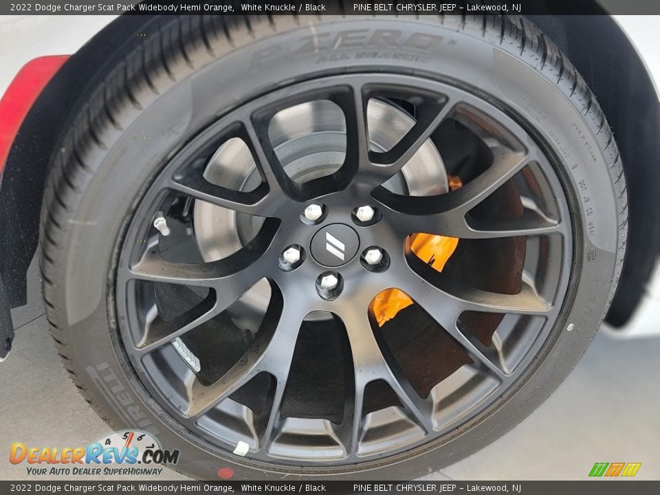 2022 Dodge Charger Scat Pack Widebody Hemi Orange Wheel Photo #7