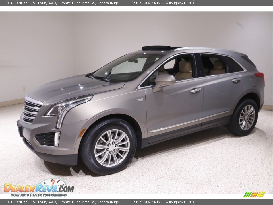 2018 Cadillac XT5 Luxury AWD Bronze Dune Metallic / Sahara Beige Photo #3