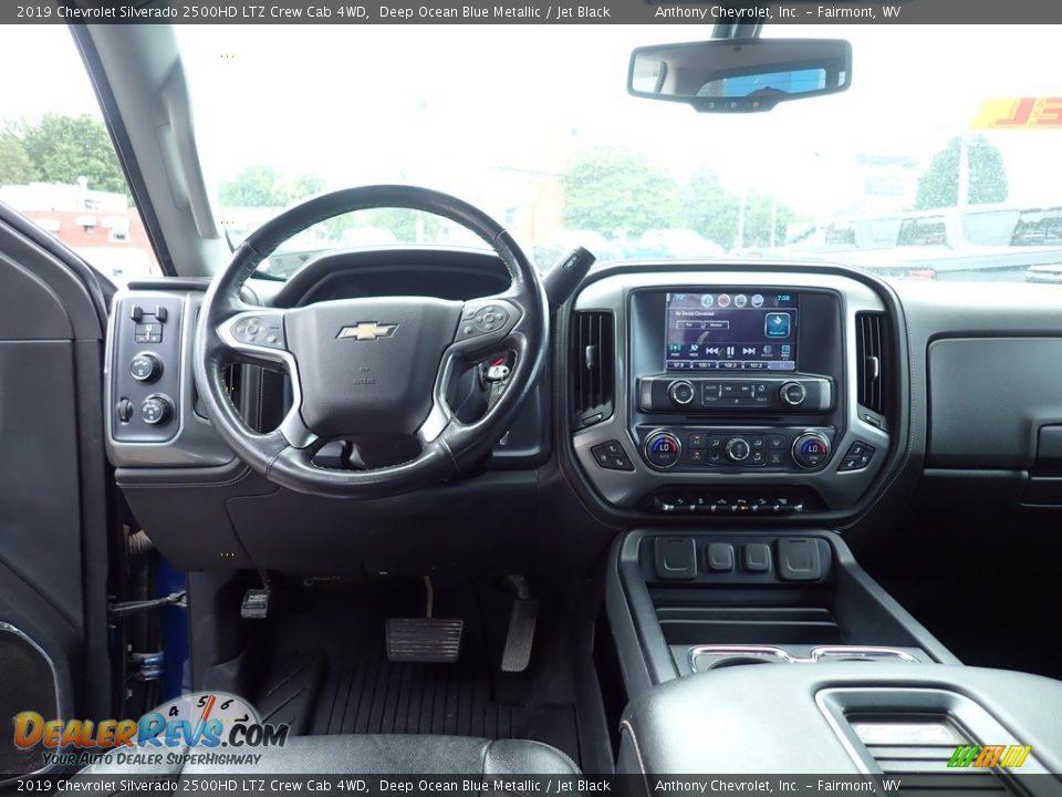 2019 Chevrolet Silverado 2500HD LTZ Crew Cab 4WD Deep Ocean Blue Metallic / Jet Black Photo #13