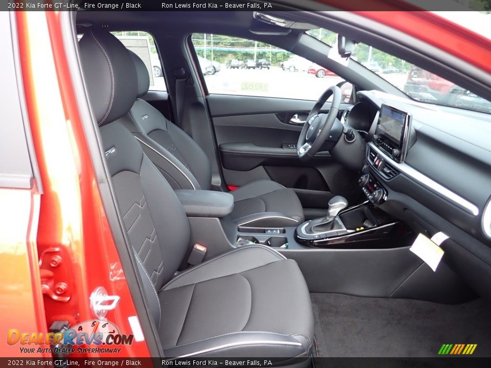 Front Seat of 2022 Kia Forte GT-Line Photo #11