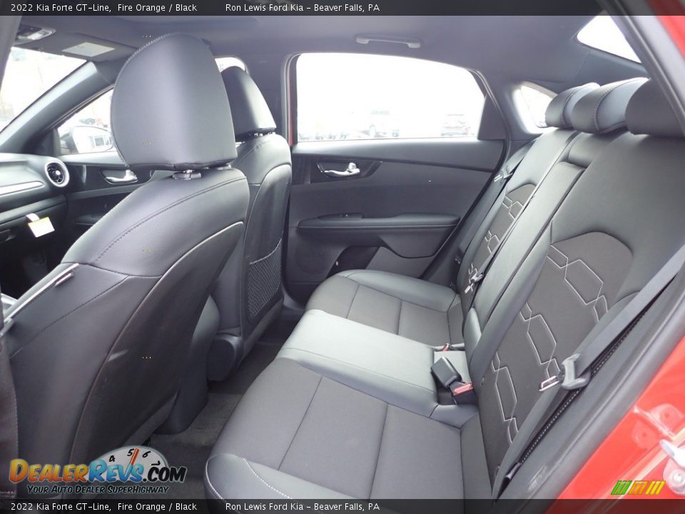 Rear Seat of 2022 Kia Forte GT-Line Photo #12