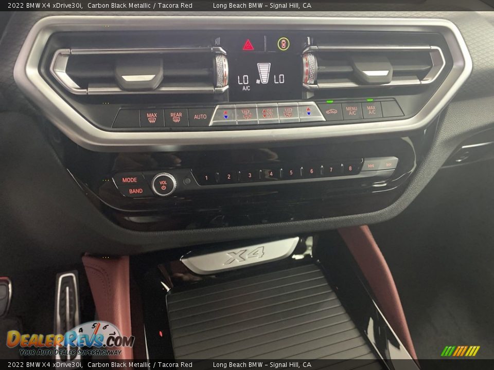2022 BMW X4 xDrive30i Carbon Black Metallic / Tacora Red Photo #21