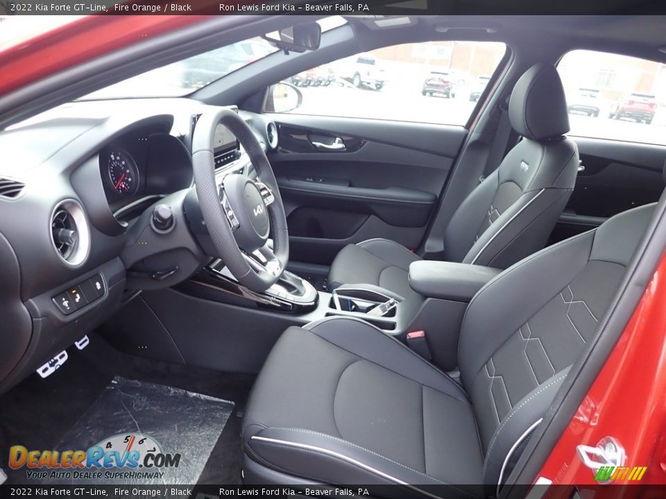 Front Seat of 2022 Kia Forte GT-Line Photo #14