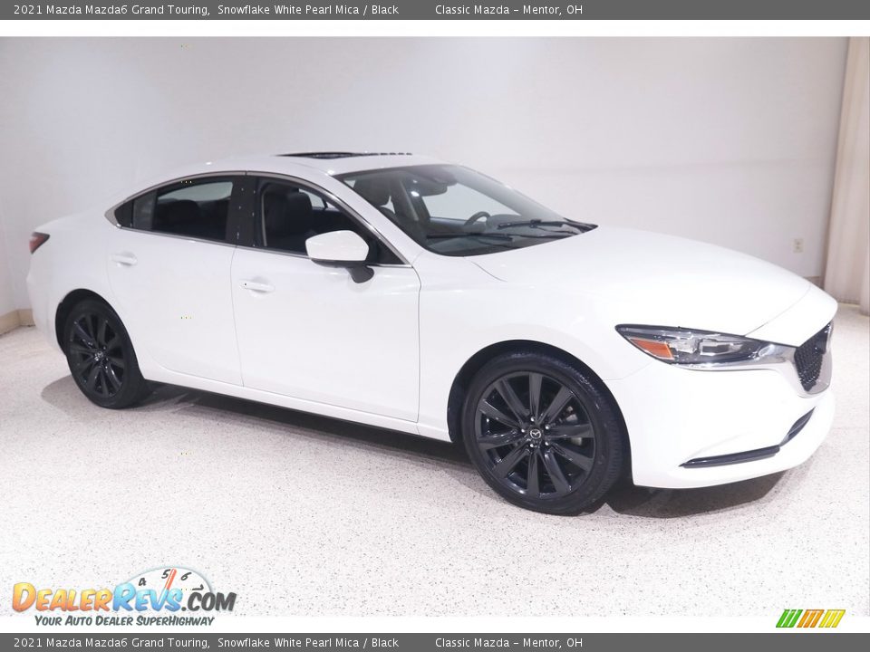 Snowflake White Pearl Mica 2021 Mazda Mazda6 Grand Touring Photo #1