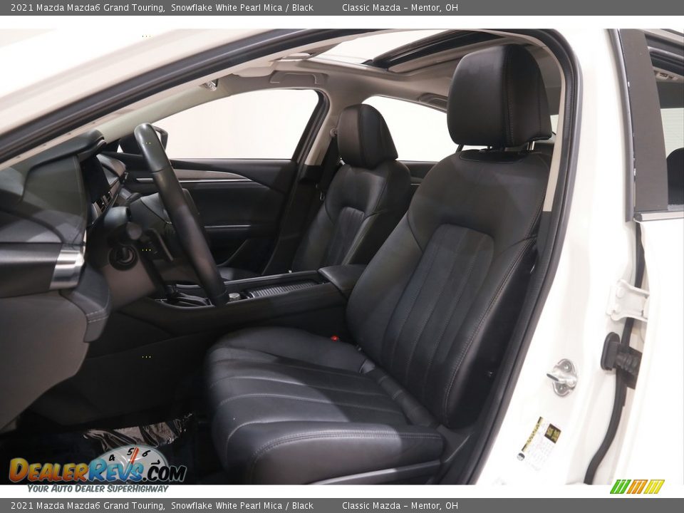 Black Interior - 2021 Mazda Mazda6 Grand Touring Photo #5