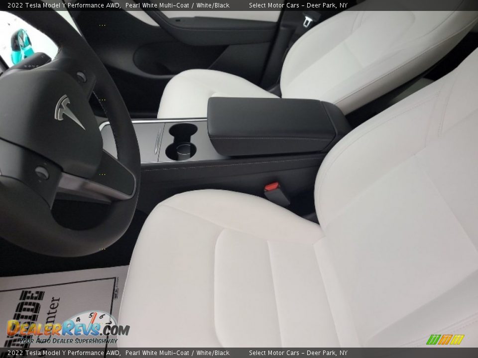 Front Seat of 2022 Tesla Model Y Performance AWD Photo #6