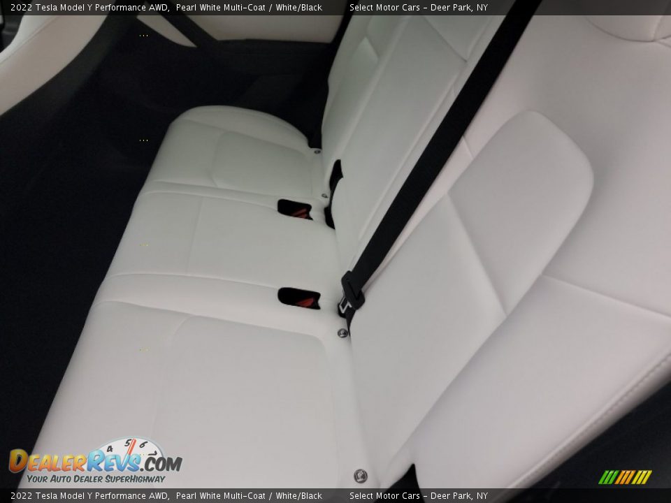 Rear Seat of 2022 Tesla Model Y Performance AWD Photo #9