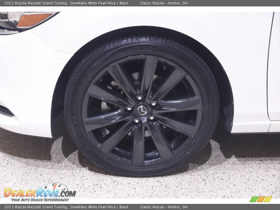2021 Mazda Mazda6 Grand Touring Snowflake White Pearl Mica / Black Photo #20