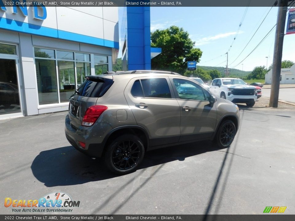 2022 Chevrolet Trax LT AWD Stone Gray Metallic / Jet Black Photo #3