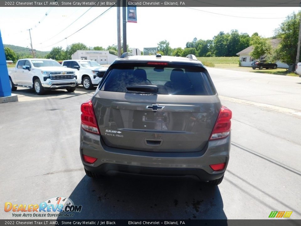 2022 Chevrolet Trax LT AWD Stone Gray Metallic / Jet Black Photo #4