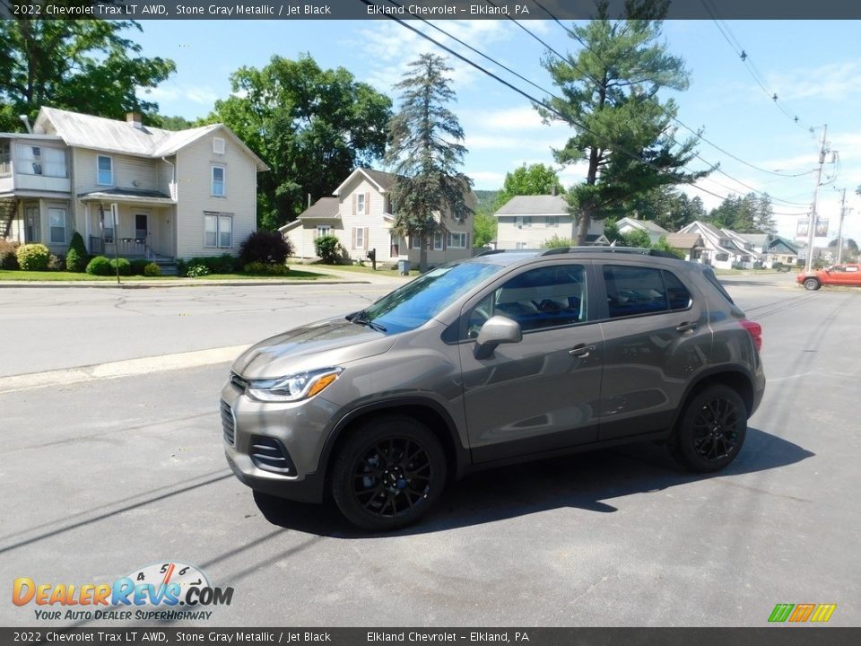 2022 Chevrolet Trax LT AWD Stone Gray Metallic / Jet Black Photo #7