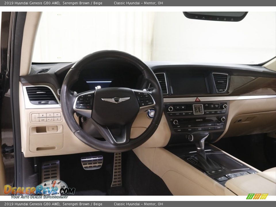 Dashboard of 2019 Hyundai Genesis G80 AWD Photo #6