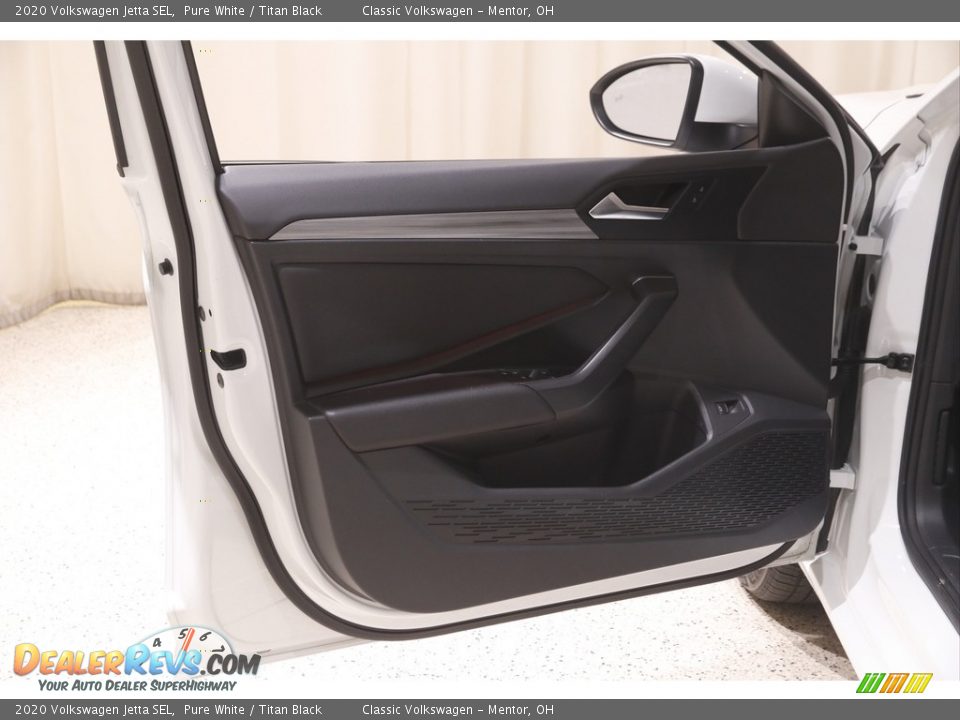 2020 Volkswagen Jetta SEL Pure White / Titan Black Photo #4