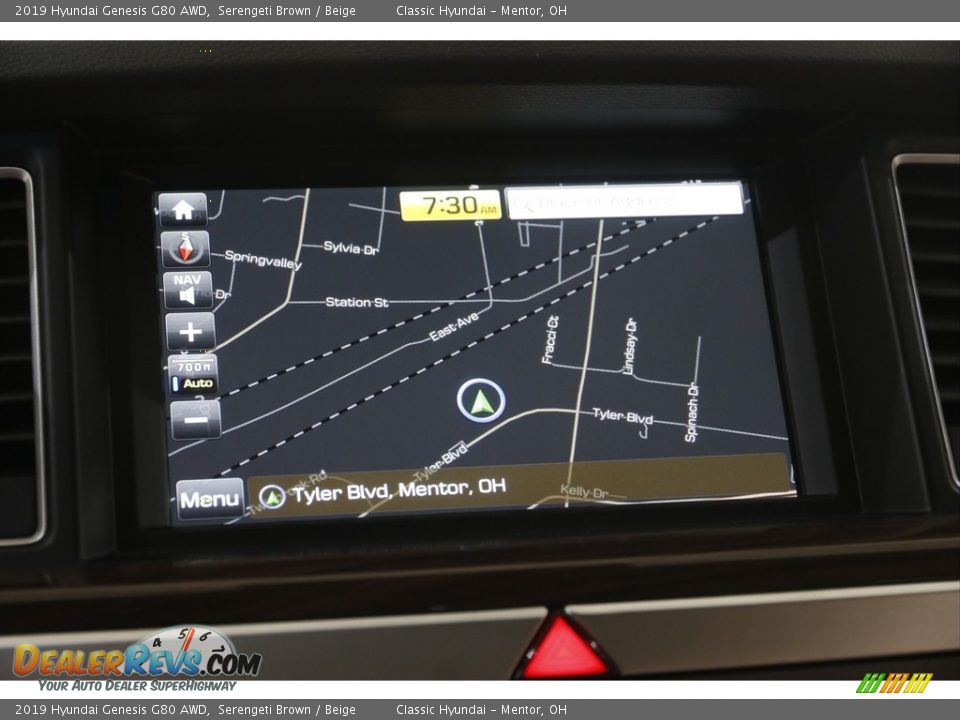 Navigation of 2019 Hyundai Genesis G80 AWD Photo #10