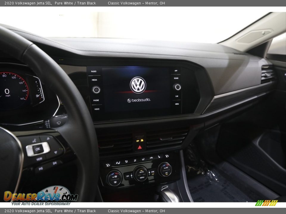 2020 Volkswagen Jetta SEL Pure White / Titan Black Photo #9