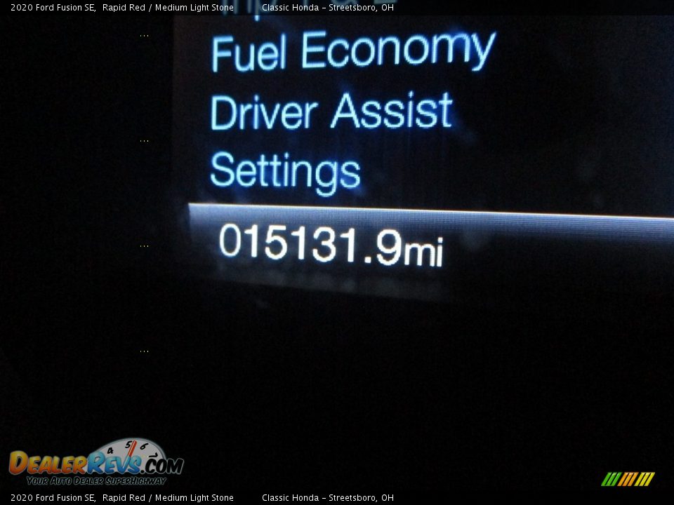 2020 Ford Fusion SE Rapid Red / Medium Light Stone Photo #30