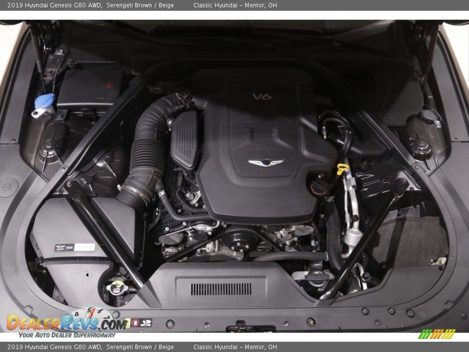 2019 Hyundai Genesis G80 AWD 3.8 Liter GDI DOHC 24-Valve D-CVVT V6 Engine Photo #20