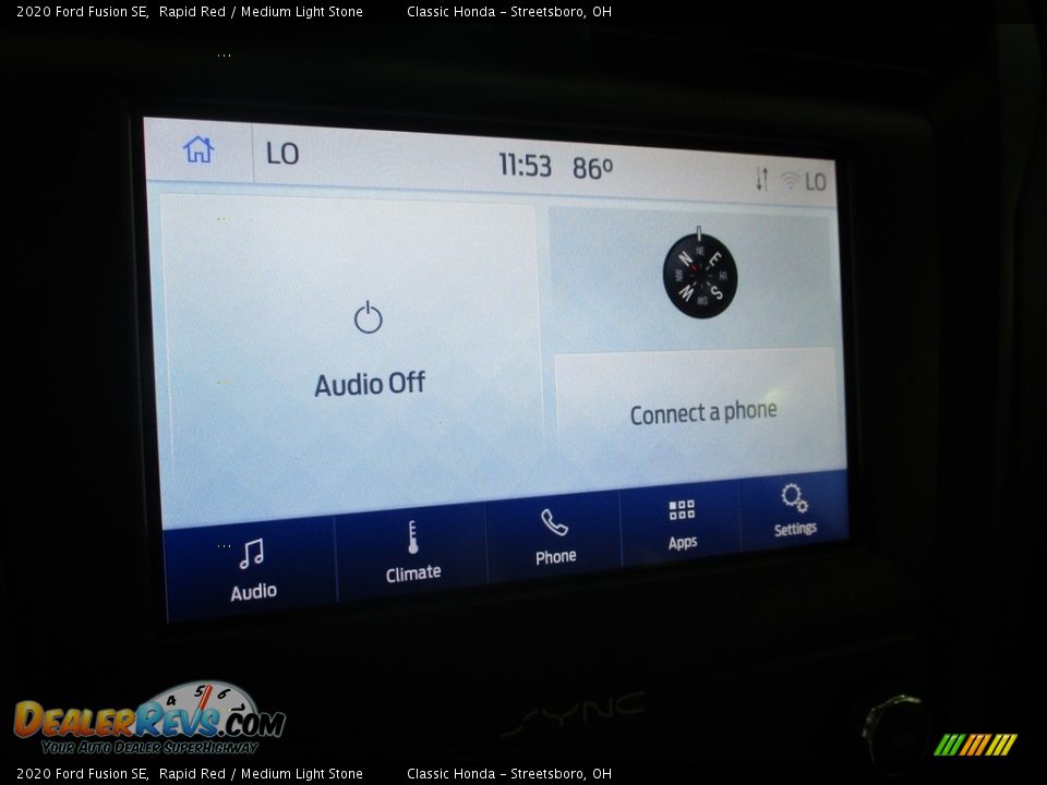 2020 Ford Fusion SE Rapid Red / Medium Light Stone Photo #34