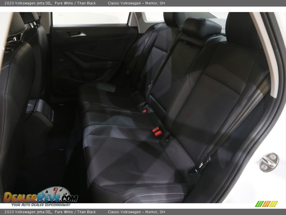 2020 Volkswagen Jetta SEL Pure White / Titan Black Photo #17