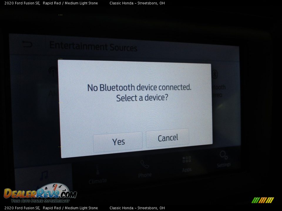 2020 Ford Fusion SE Rapid Red / Medium Light Stone Photo #36