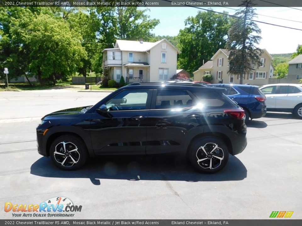 2022 Chevrolet TrailBlazer RS AWD Mosaic Black Metallic / Jet Black w/Red Accents Photo #6