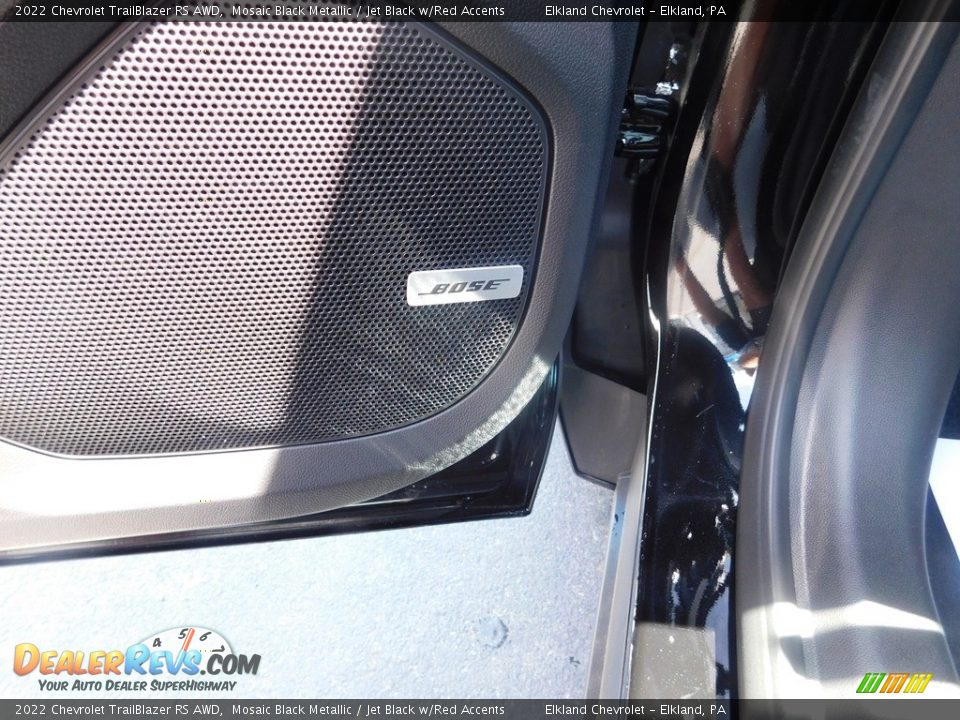 2022 Chevrolet TrailBlazer RS AWD Mosaic Black Metallic / Jet Black w/Red Accents Photo #18