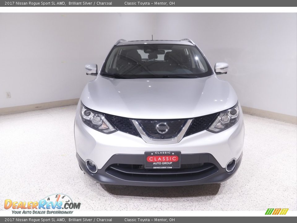 2017 Nissan Rogue Sport SL AWD Brilliant Silver / Charcoal Photo #2