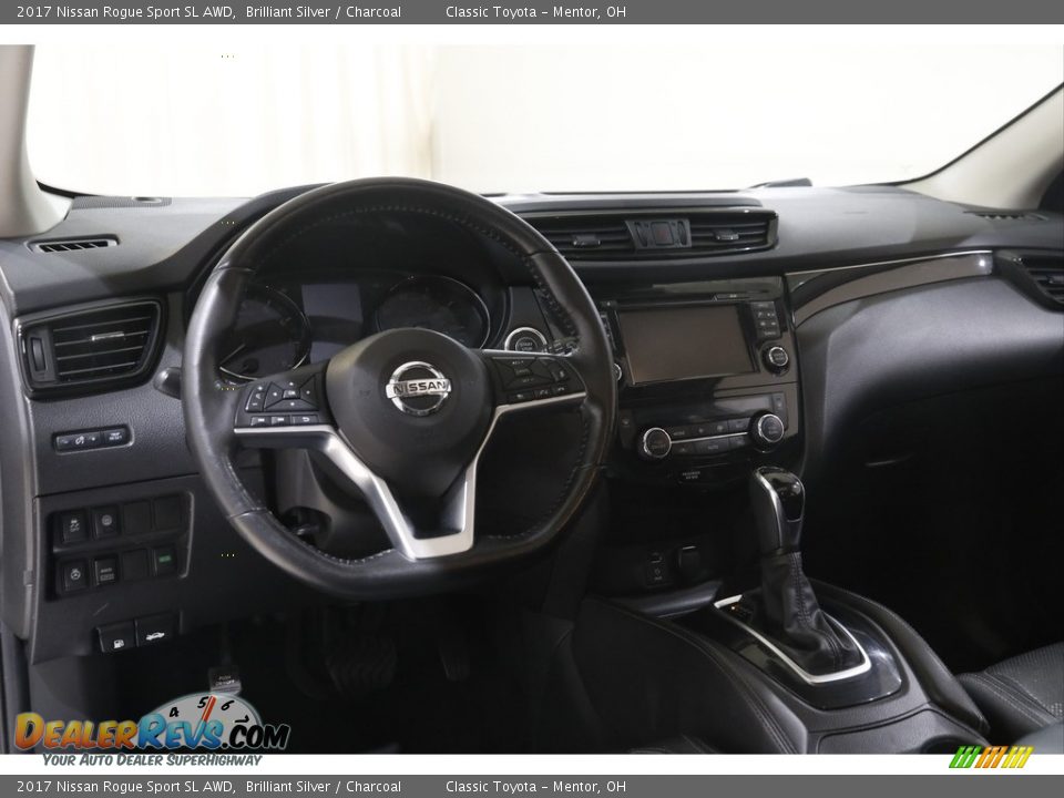 2017 Nissan Rogue Sport SL AWD Brilliant Silver / Charcoal Photo #6