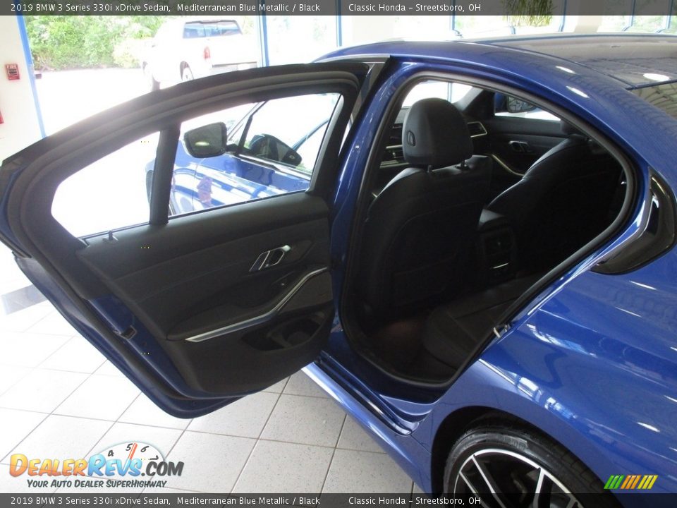 2019 BMW 3 Series 330i xDrive Sedan Mediterranean Blue Metallic / Black Photo #24