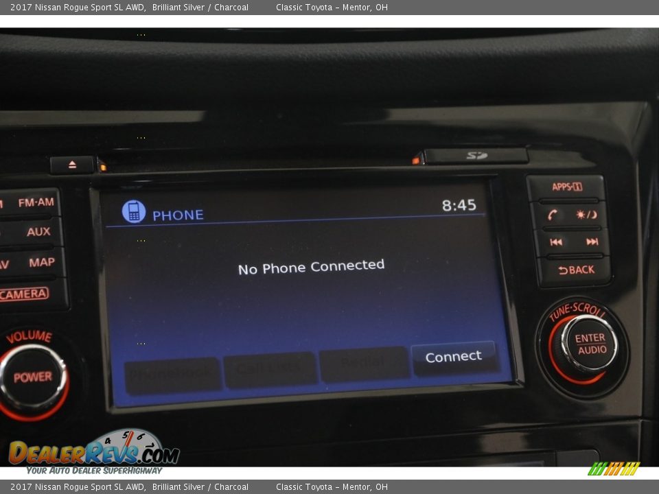 2017 Nissan Rogue Sport SL AWD Brilliant Silver / Charcoal Photo #12