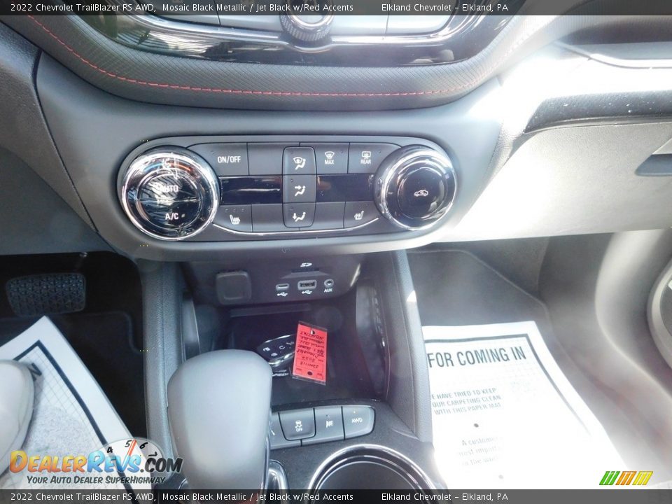 2022 Chevrolet TrailBlazer RS AWD Mosaic Black Metallic / Jet Black w/Red Accents Photo #32