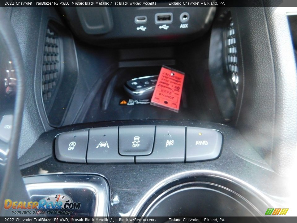 2022 Chevrolet TrailBlazer RS AWD Mosaic Black Metallic / Jet Black w/Red Accents Photo #35