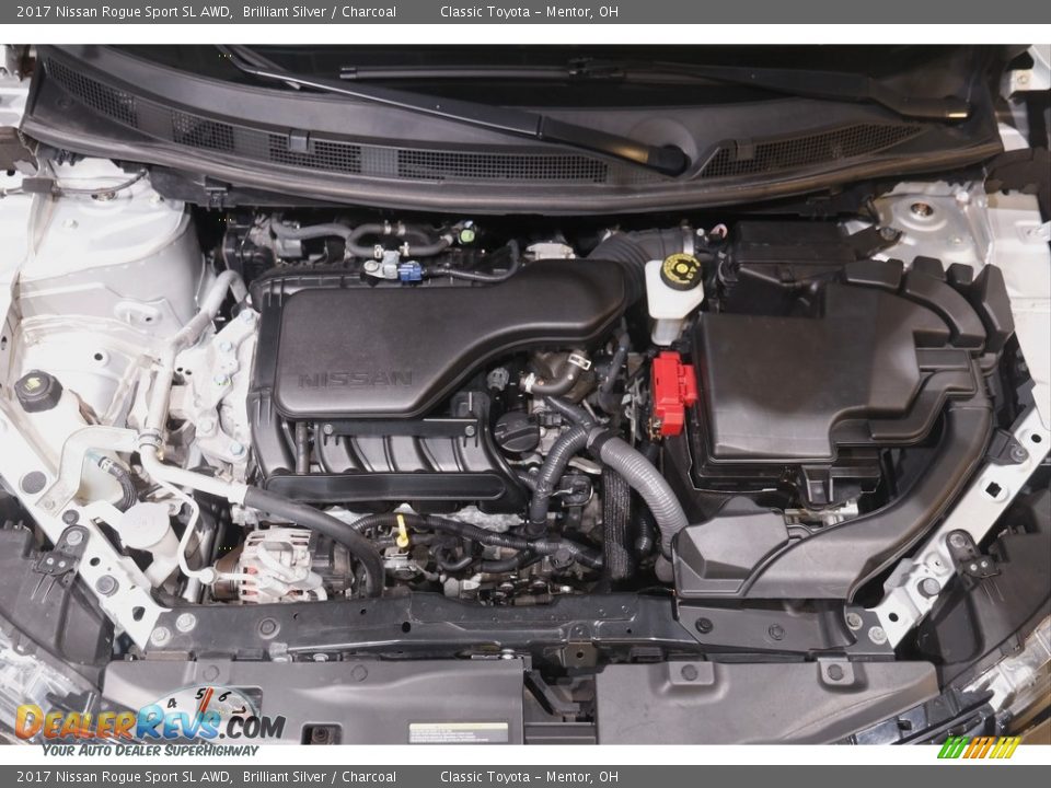 2017 Nissan Rogue Sport SL AWD Brilliant Silver / Charcoal Photo #20