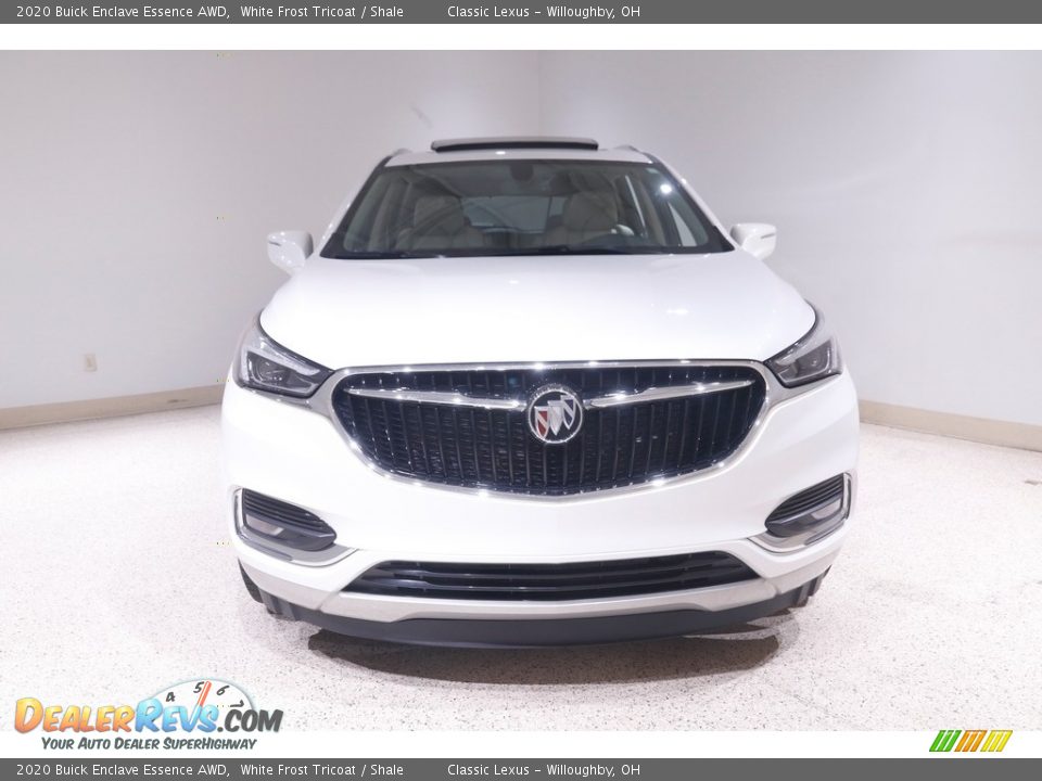 2020 Buick Enclave Essence AWD White Frost Tricoat / Shale Photo #2
