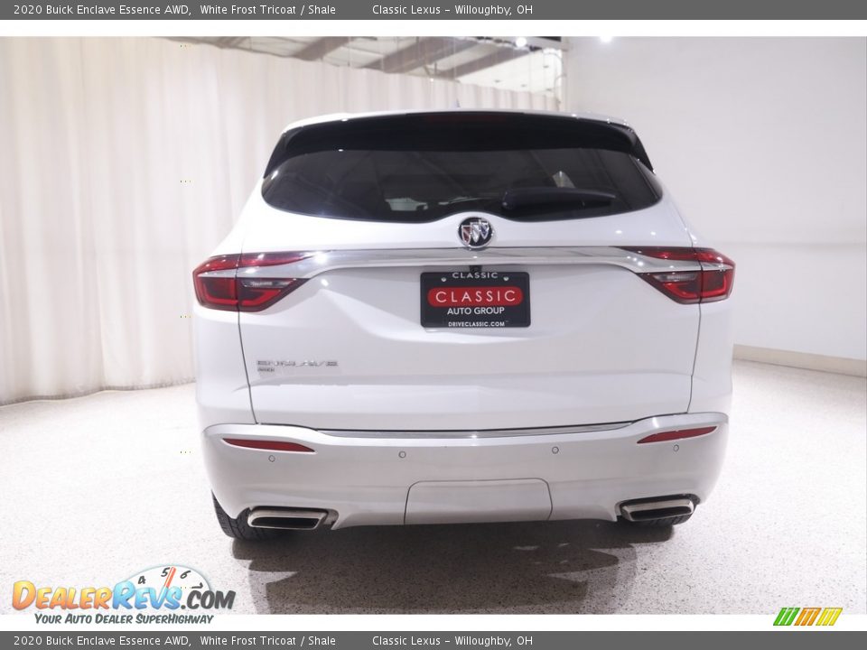 2020 Buick Enclave Essence AWD White Frost Tricoat / Shale Photo #22