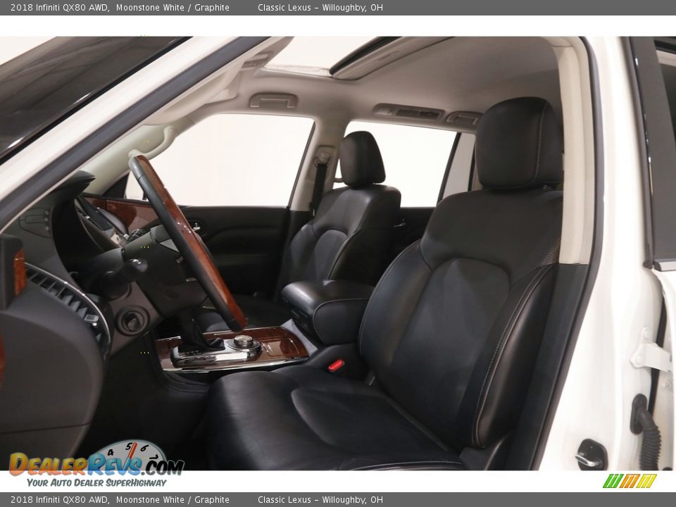 Front Seat of 2018 Infiniti QX80 AWD Photo #5