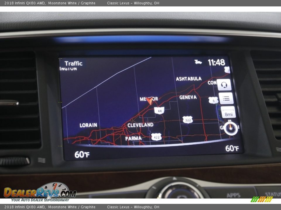 Navigation of 2018 Infiniti QX80 AWD Photo #10