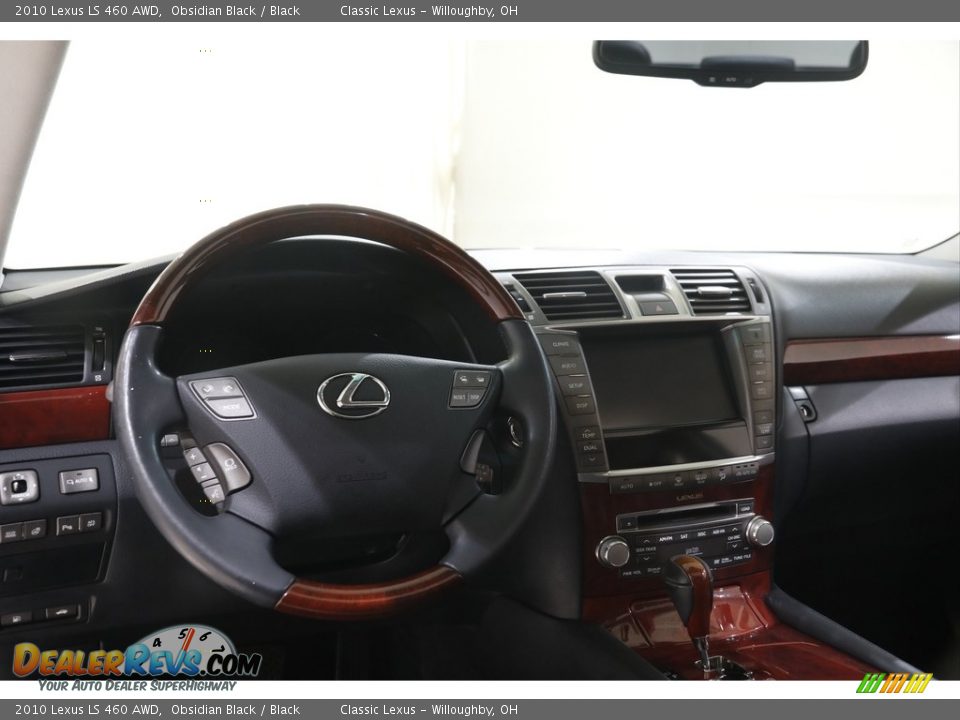 2010 Lexus LS 460 AWD Obsidian Black / Black Photo #6