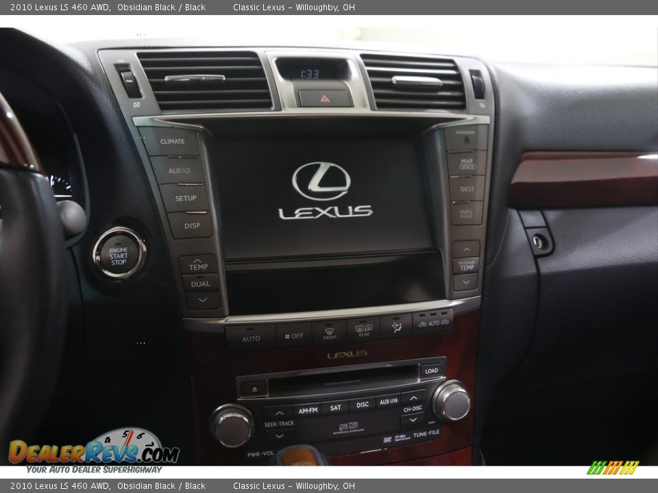 2010 Lexus LS 460 AWD Obsidian Black / Black Photo #9