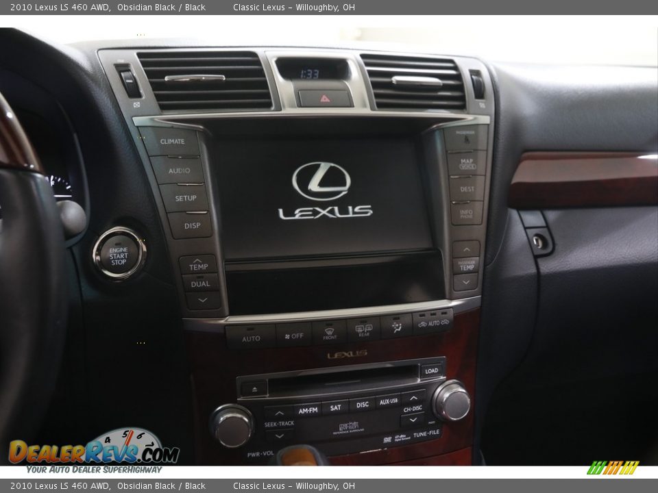 2010 Lexus LS 460 AWD Obsidian Black / Black Photo #9