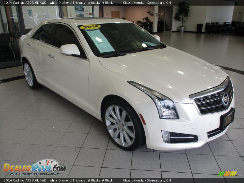 Front 3/4 View of 2014 Cadillac ATS 3.6L AWD Photo #3