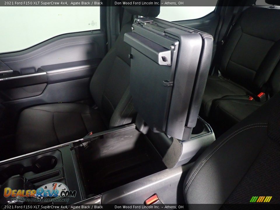 2021 Ford F150 XLT SuperCrew 4x4 Agate Black / Black Photo #36