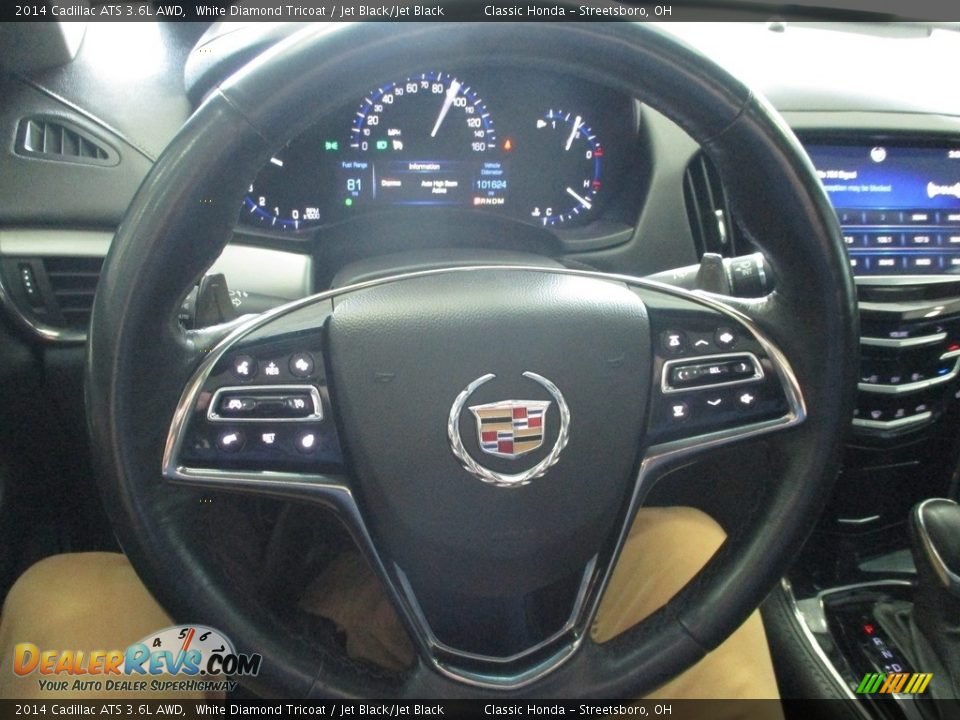2014 Cadillac ATS 3.6L AWD Steering Wheel Photo #30