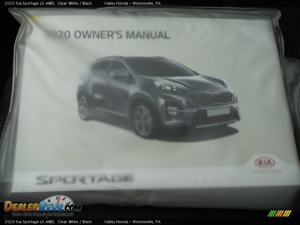 2020 Kia Sportage LX AWD Clear White / Black Photo #26