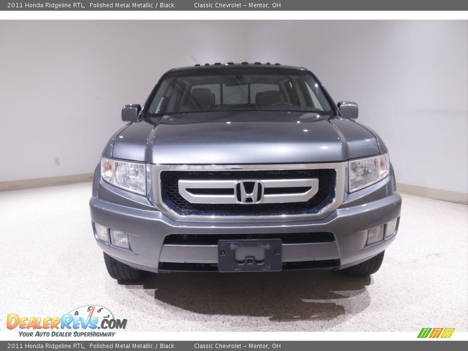 2011 Honda Ridgeline RTL Polished Metal Metallic / Black Photo #2