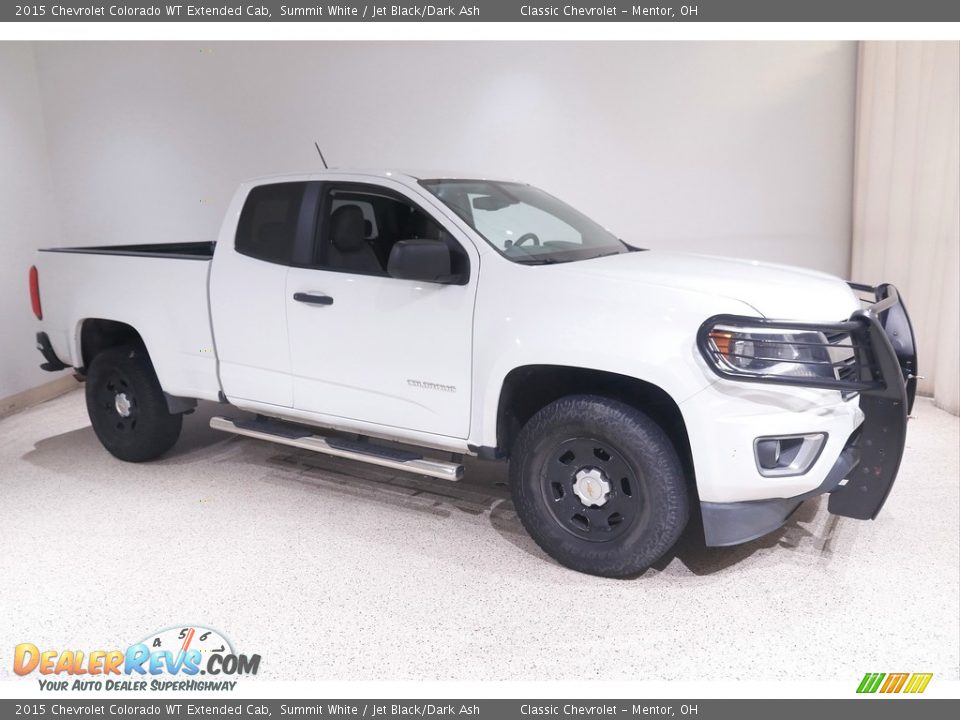 2015 Chevrolet Colorado WT Extended Cab Summit White / Jet Black/Dark Ash Photo #1